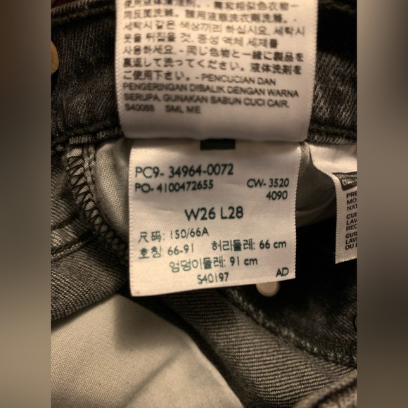 ✨⚡️💥 WEDE STRAIGHT fit women's Take a hint black jeans - Picture 10 of 13